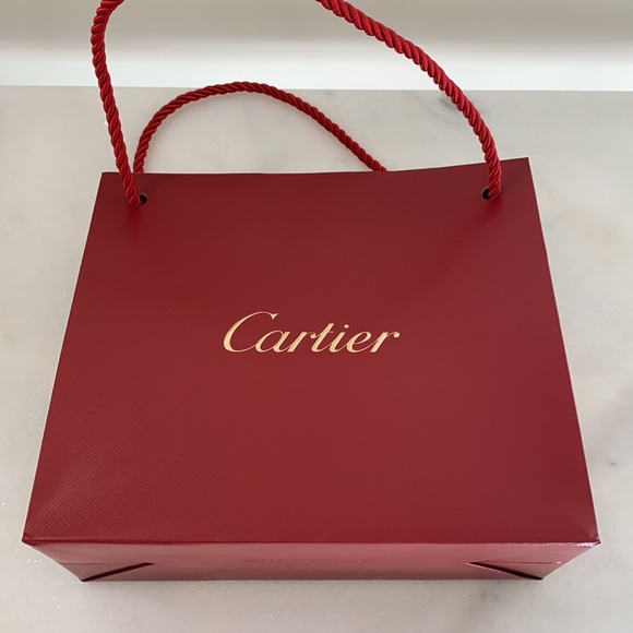 Authentic Cartier Gift Bag - Picture 8 of 11